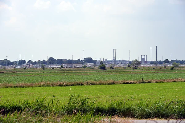 Landschaft mit Obertageanlage in Etzel