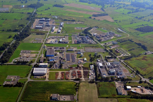 Landschaft mit Obertageanlage in Etzel